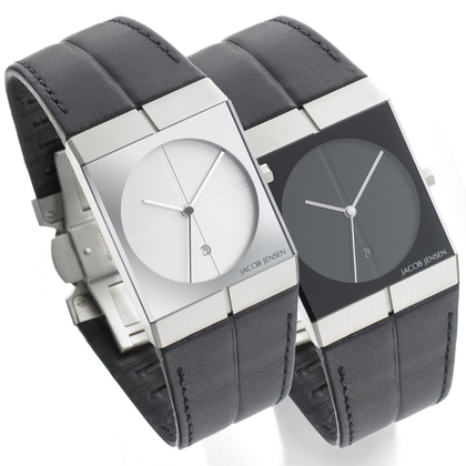 Jacob Jensen Uhrenarmband 230 und 232 Leder (Hälfte)