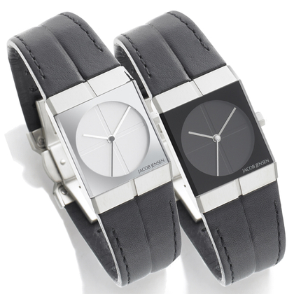 Jacob Jensen Uhrenarmband 240 und 242 Leder (Hälfte)