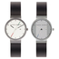 Jacob Jensen 712, 730, 731, 732, 733 Uhrenarmband Gummi 17mm 