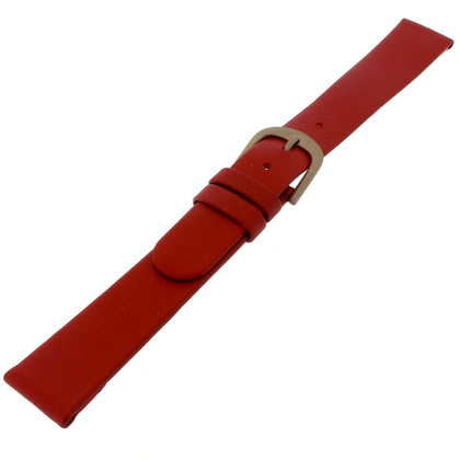 Danish Design Ersatzuhrenarmband Leder Rot