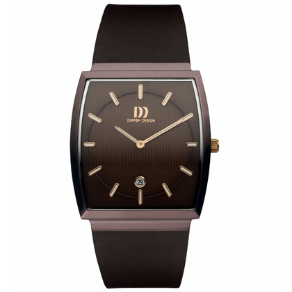 Danish Design Uhrenarmband IQ17Q900 Leder Dunkelbraun