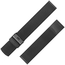 bandOh Mesh Milanaise Uhrenarmband Fein Gewebter Stahl Schwarz