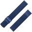 bandOh Mesh Milanaise Uhrenarmband Fein Gewebter Stahl Blau