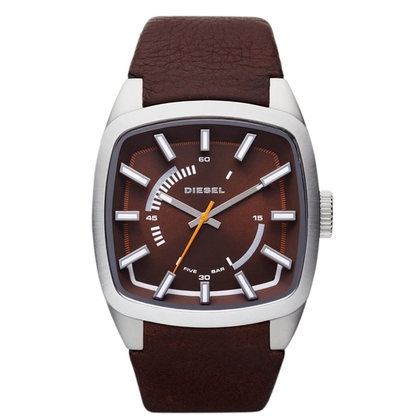 Diesel DZ1528 Uhrenarmband Leder Braun