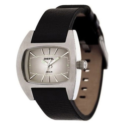 Diesel DZ2063 Uhrenarmband Leder Schwarz