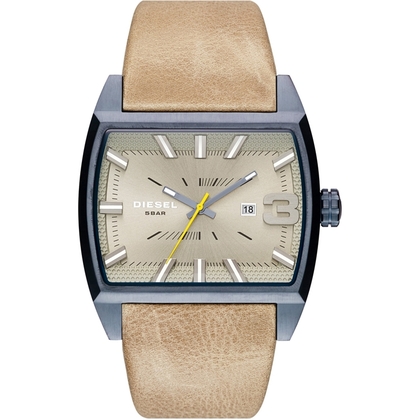 Diesel DZ1703 Uhrenarmband Leder Beige