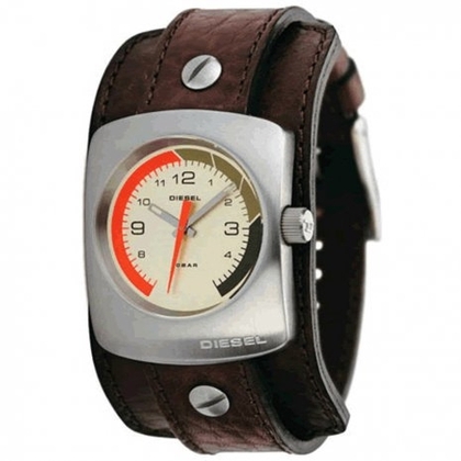 Diesel DZ2022 Uhrenarmband Leder Braun