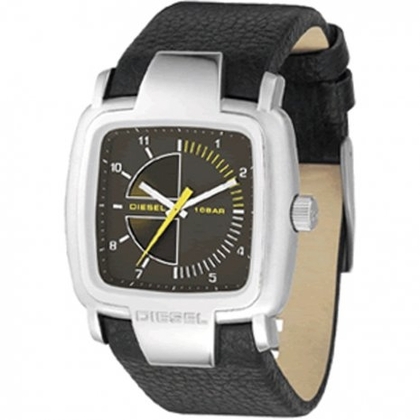 Diesel DZ4032 Uhrenarmband Leder Schwarz
