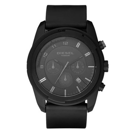 Diesel DZ4211 Uhrenarmband Leder Schwarz