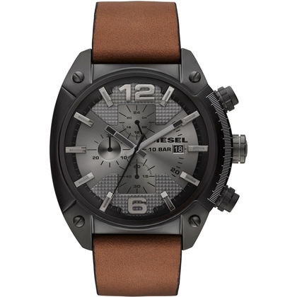 Diesel DZ4317 Uhrenarmband Leder Braun