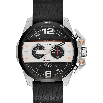 Diesel DZ4361 Uhrenarmband Leder Schwarz