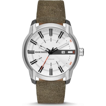Diesel DZ1781 Uhrenarmband Leder Grün