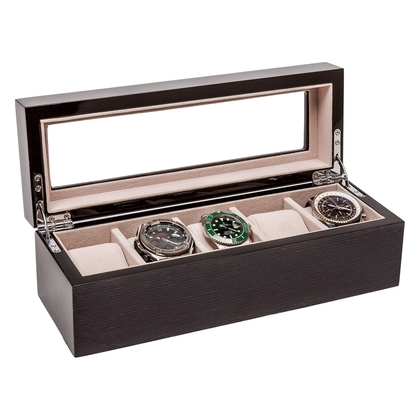 La Royale Lungo Uhrenbox mit Fenster - 5 Uhren