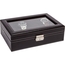 La Royale Classico 8 Uhrenbox XL mit Fenster - 8 Uhren
