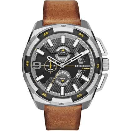Diesel DZ4393 Uhrenarmband Leder Braun