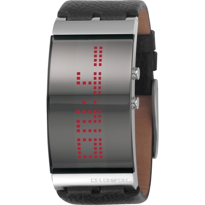 Diesel DZ7092 Uhrenarmband Leder Schwarz