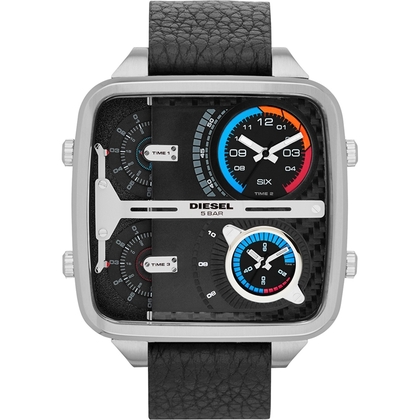 Diesel DZ7283 Uhrenarmband Leder Schwarz