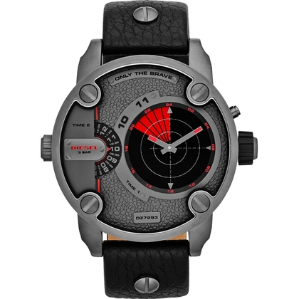 Diesel DZ7293 Uhrenarmband Leder Schwarz