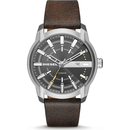 Diesel DZ1782 Uhrenarmband Leder Braun