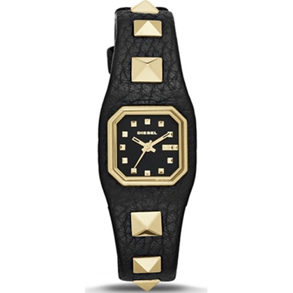 Diesel DZ5503 Uhrenarmband Leder Schwarz