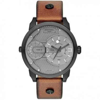 Diesel DZ7337 Uhrenarmband Leder Braun