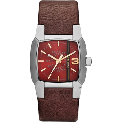 Diesel DZ1667 Uhrenarmband Leder Braun