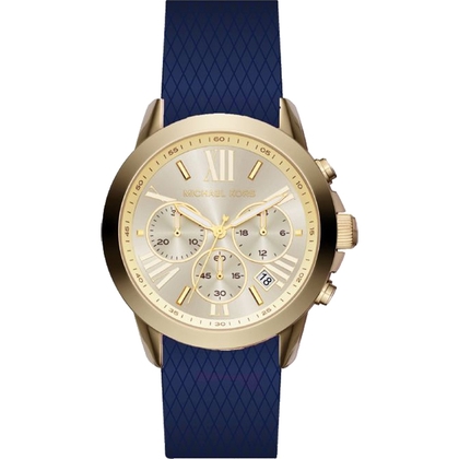Michael Kors MK2556 Uhrenarmband Gummi Blau
