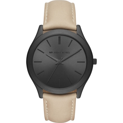 Michael Kors MK8510 Uhrenarmband Leder Beige