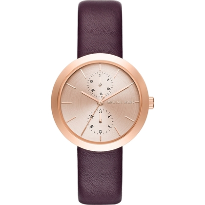 Michael Kors MK2575 Uhrenarmband Leder Lila