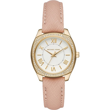 Michael Kors MK2487 Uhrenarmband Leder Rosa