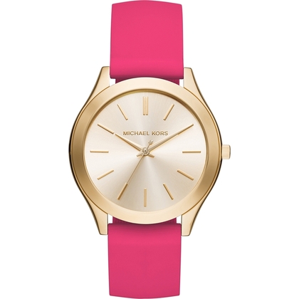 Michael Kors MK2510 Uhrenarmband Gummi Rosa