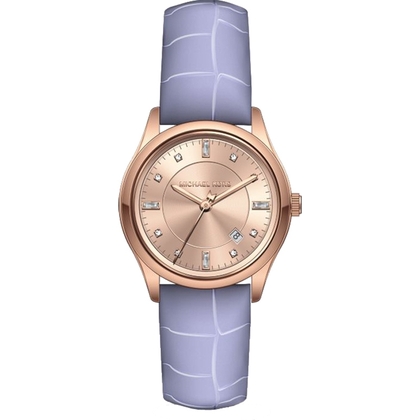 Michael Kors MK2550 Uhrenarmband Leder Lila