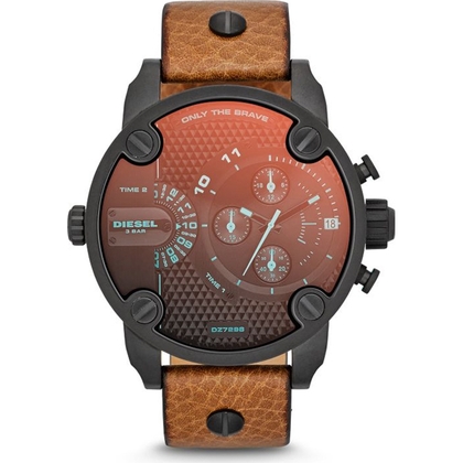 Diesel DZ7298 Uhrenarmband Leder Braun