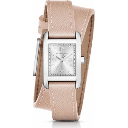 Michael Kors MK2440  Uhrenarmband Leder Beige
