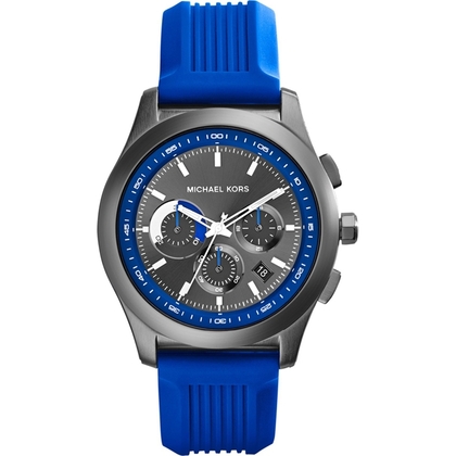 Michael Kors MK8375 Uhrenarmband Gummi Blau