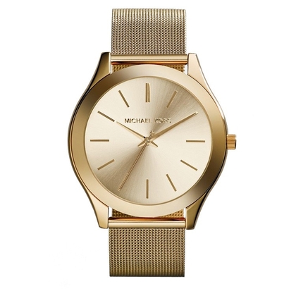 Michael Kors MK5938 Uhrenarmband Mesh (Milainese) Gold