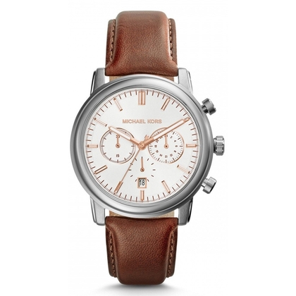 Michael Kors MK8372 Uhrenarmband Leder Braun