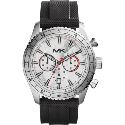 Michael Kors MK8353 Uhrenarmband Gummi Schwarz