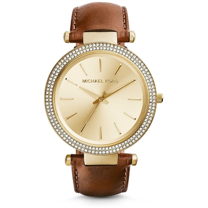 Michael Kors MK2363 Uhrenarmband Leder Braun