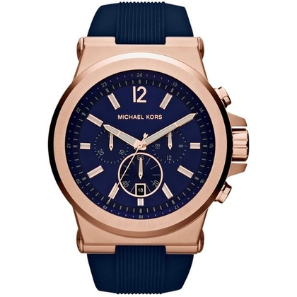 Michael Kors MK2535 Uhrenarmband Gummi Blau