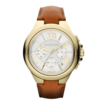 Michael Kors MK2266 Uhrenarmband Leder Braun