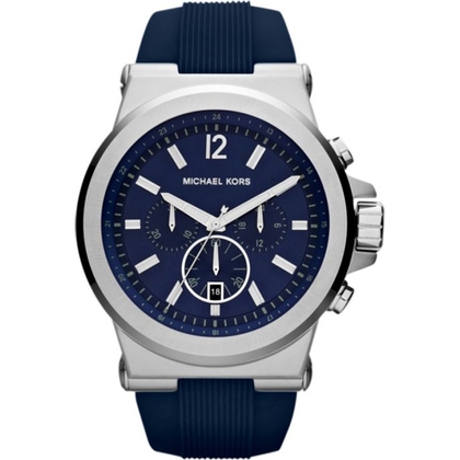 Michael Kors MK8303 Uhrenarmband Gummi Blau