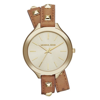 Michael Kors MK2309 Uhrenarmband Leder Braun