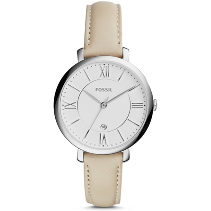 Fossil ES3793 Uhrenarmband Leder Beige