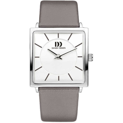 Danish Design Uhrenarmband Typ IV14Q1058 18mm Leder Grau