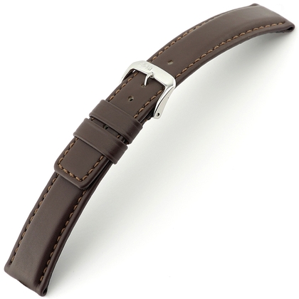 Rios Solid Uhrenarmband Rindsleder Braun