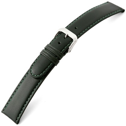 Rios Arizona Uhrenarmband Sattelleder Grün