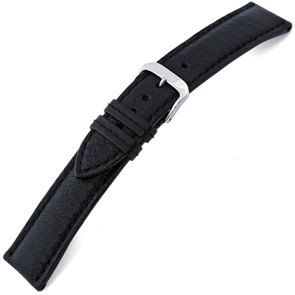 Rios Colorado Uhrenarmband Büffelleder Schwarz