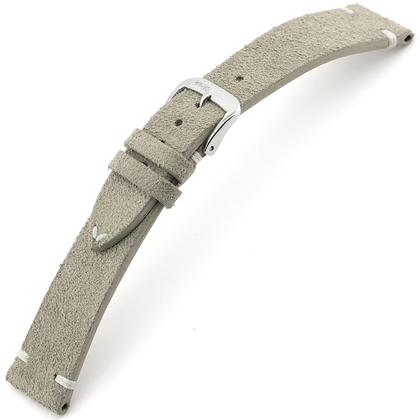 Rios Hudson Uhrenarmband Wildleder Grau