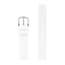 Picto Uhrenarmband Silikon Weiss 12mm